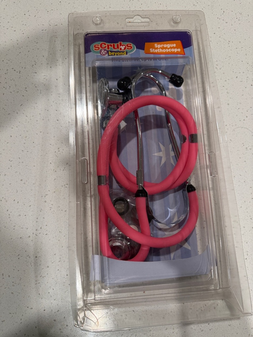 Pink Sprague Stethoscope - Medical Stethoscope